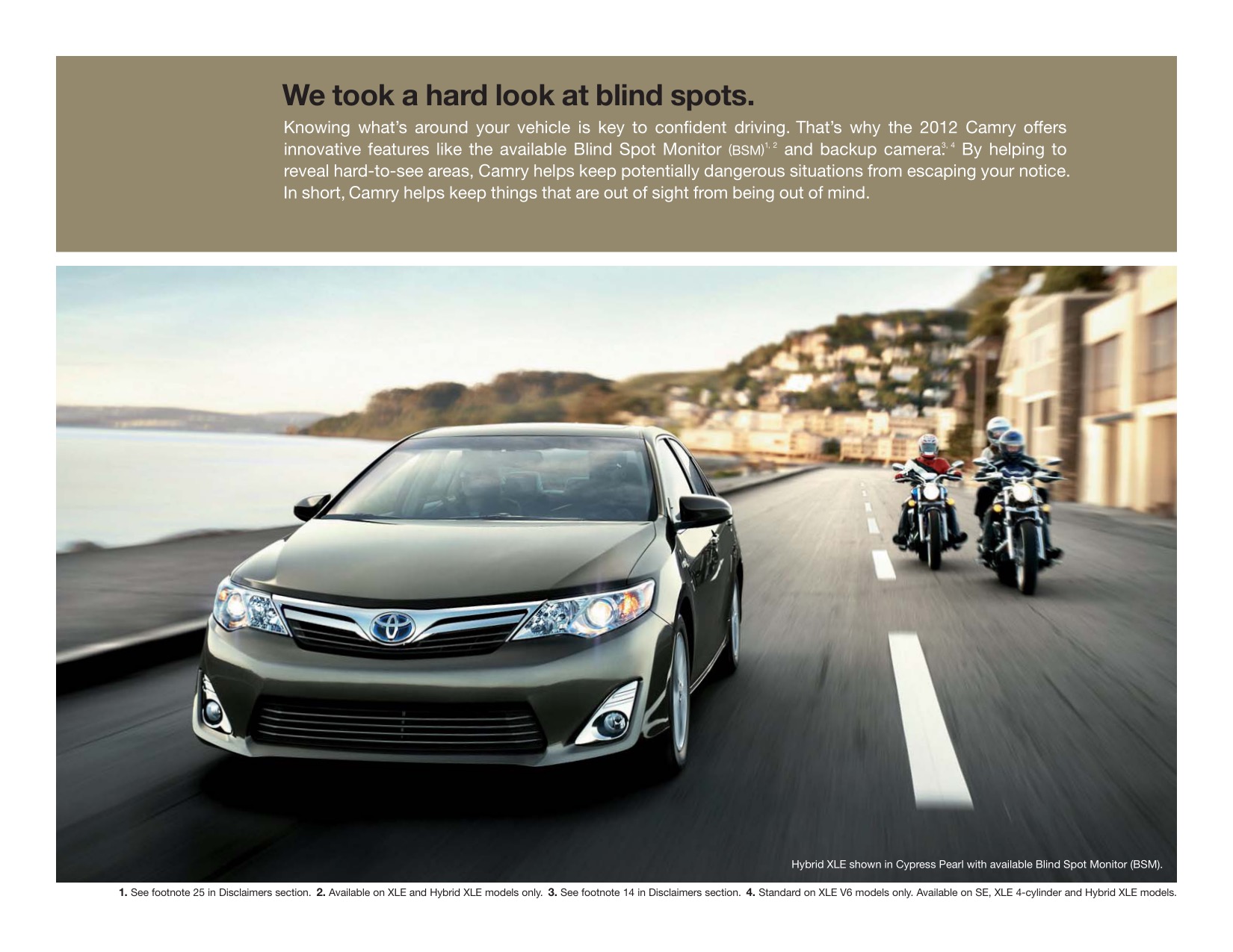 2012 Toyota Camry Brochure Page 21